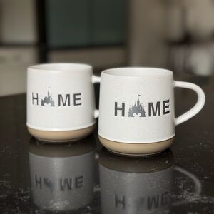 Disney Parks Homestead “Home” Mugs (2)